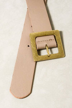 CLASSIC OVERSIZED SQUARE BUCKLE BELTS