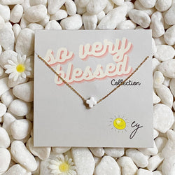 So Very Blessed Cross Necklace