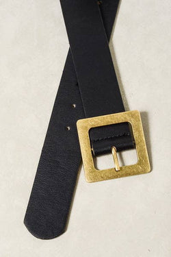 CLASSIC OVERSIZED SQUARE BUCKLE BELTS