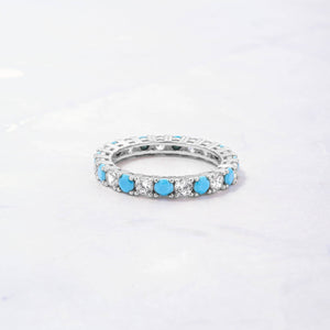 Studded Turquoise Ring