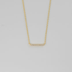 Necklace Dainty Bar