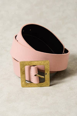 CLASSIC OVERSIZED SQUARE BUCKLE BELTS
