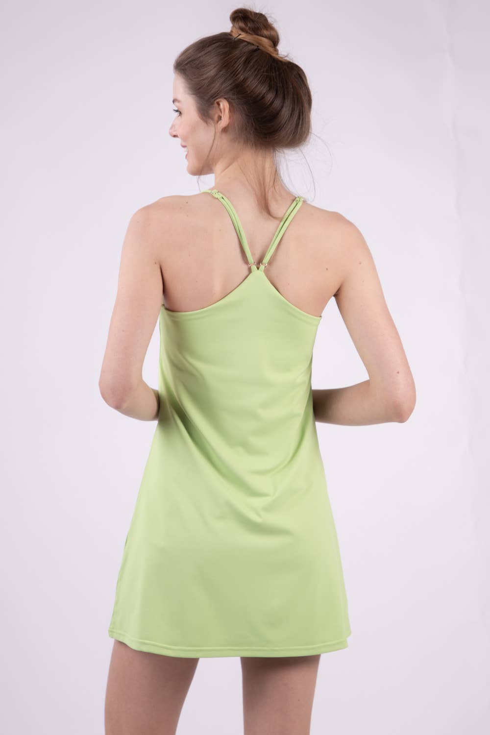 Sleeveless Active Tennis Mini Dress