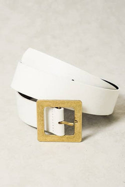 CLASSIC OVERSIZED SQUARE BUCKLE BELTS