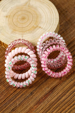 LDC Cute Gradient Starry Dotty Phone Cord Scrunchie Set