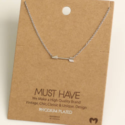 Love Arrow Pendant Necklace