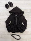 Jacket Hoodie Black