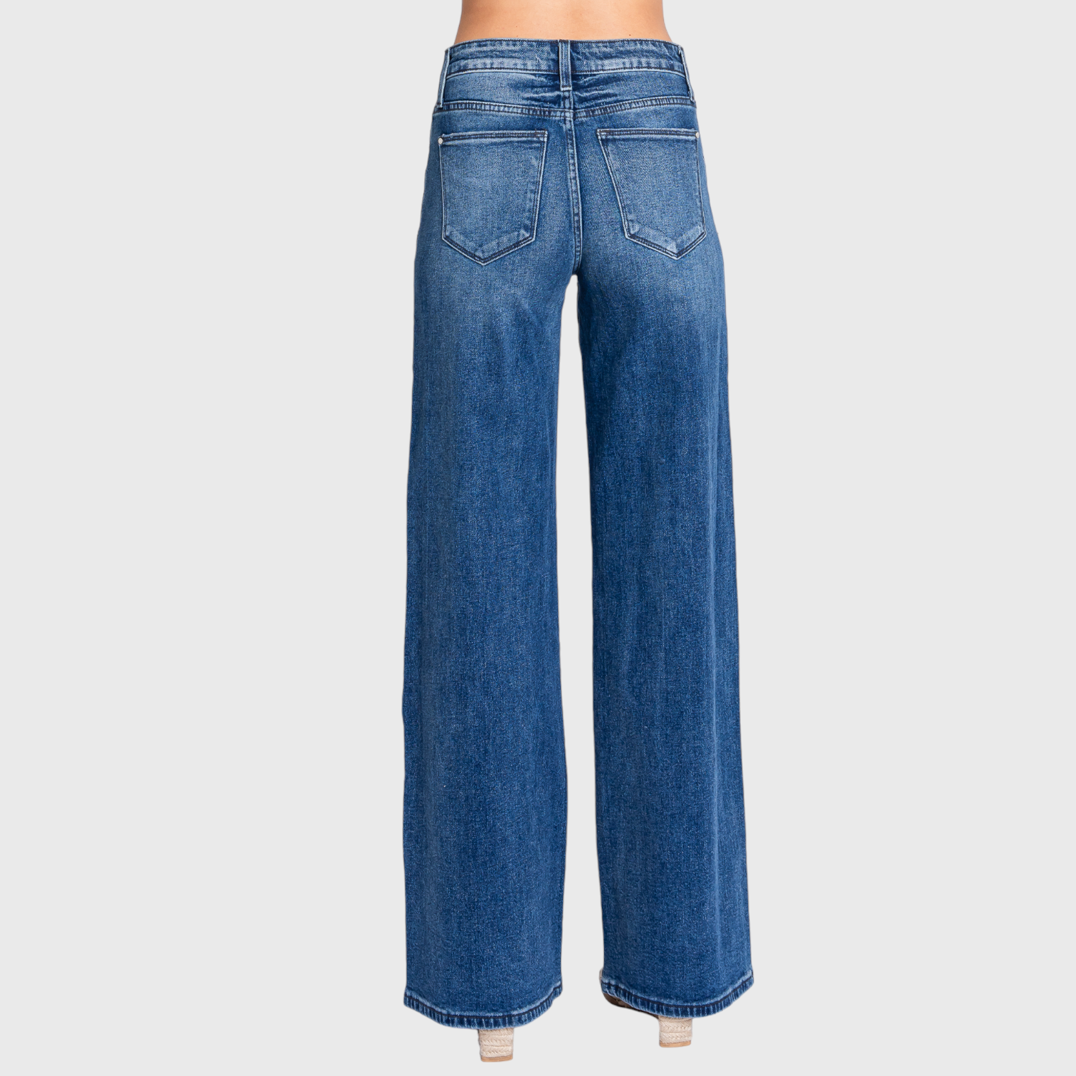 PETRA HIGH RISE COMFORT STRETCH WIDE LEG JEANS