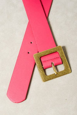 CLASSIC OVERSIZED SQUARE BUCKLE BELTS
