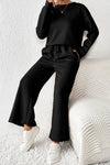 LDC Ultra Loose Textured 2pcs Slouchy Outfit