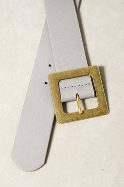 CLASSIC OVERSIZED SQUARE BUCKLE BELTS
