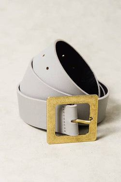 CLASSIC OVERSIZED SQUARE BUCKLE BELTS