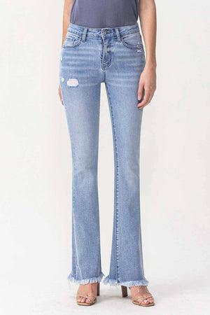 LOVERVET HIGH RISE FLARE JEAN LV1041