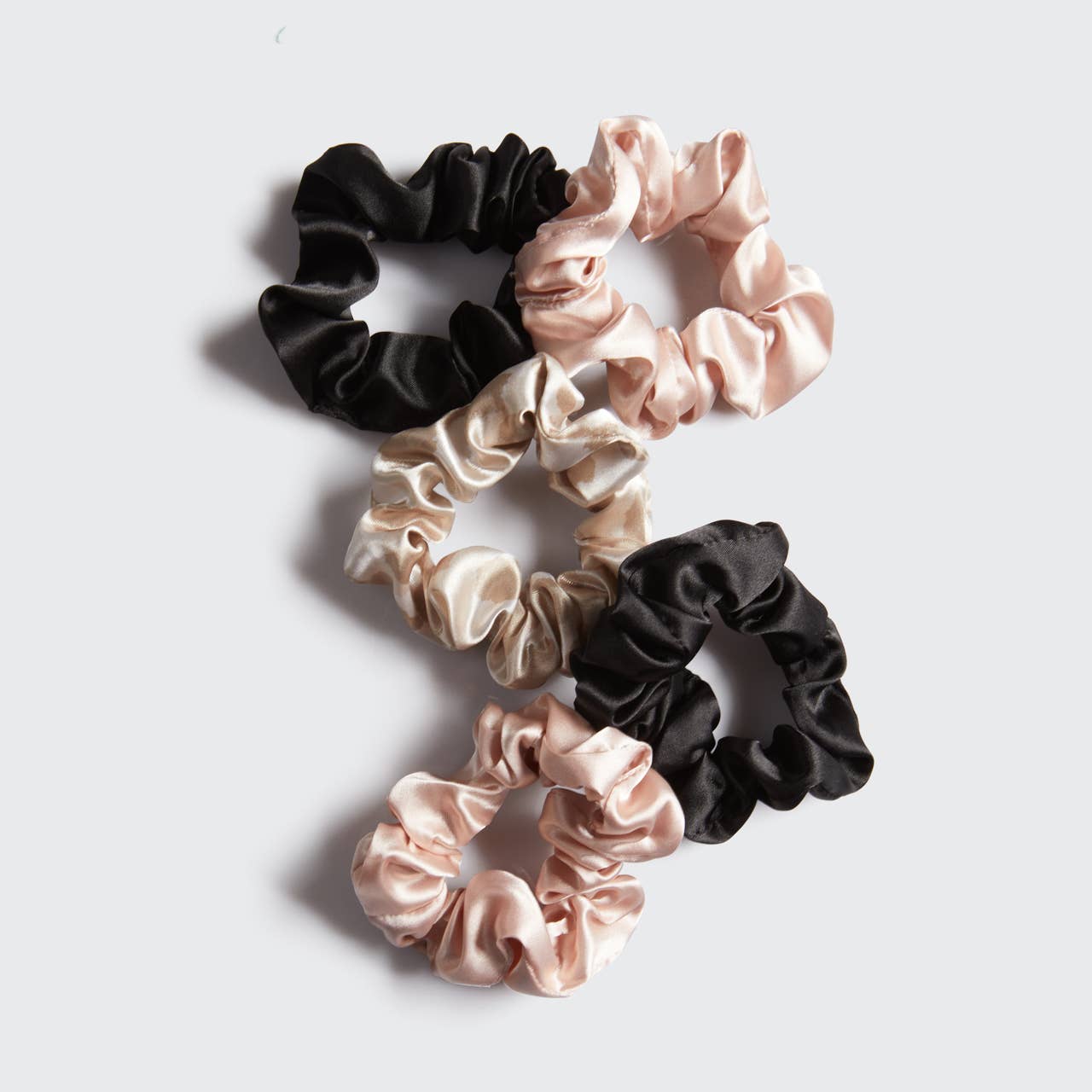 Satin Sleep Scrunchies 5pc - Assorted