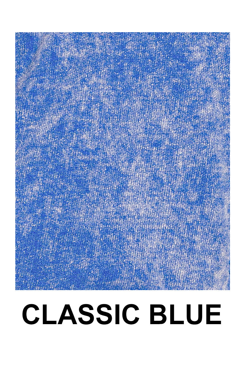 Washed Short Sleeve Top