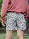 Burlebo- Youth Everyday Short - Classic Deer Camo - Grey Pocket