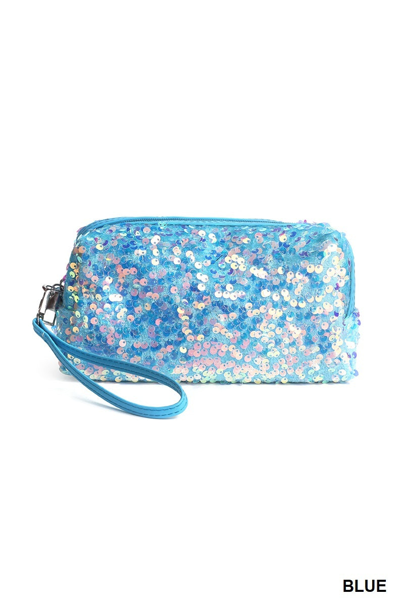 Sequin Cosmetic Bag