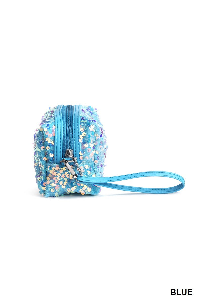 Sequin Cosmetic Bag