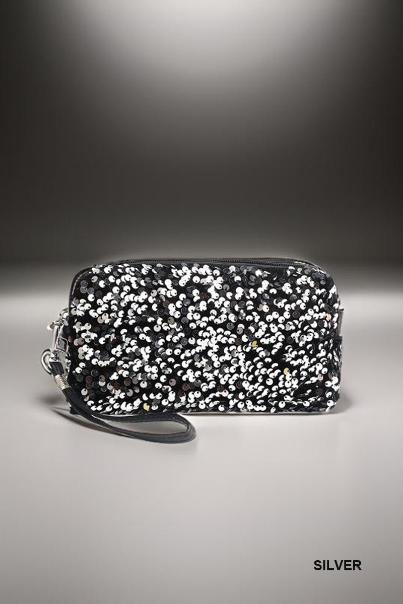 Sequin Cosmetic Bag