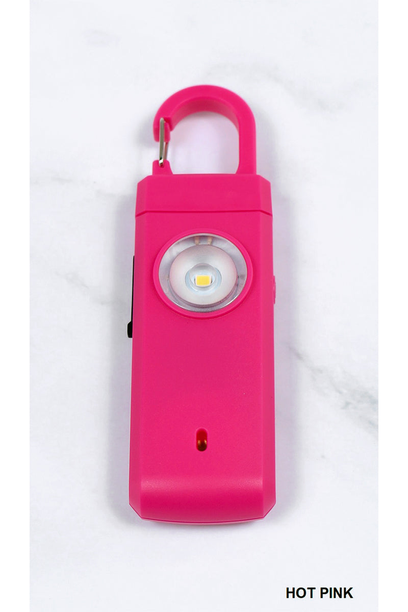 Personal Safety Alarm and Flashlight