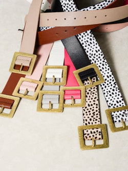 CLASSIC OVERSIZED SQUARE BUCKLE BELTS