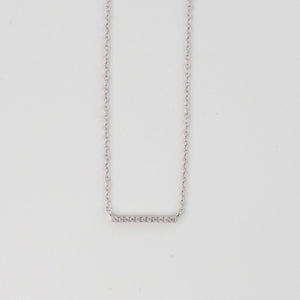 Necklace Dainty Bar