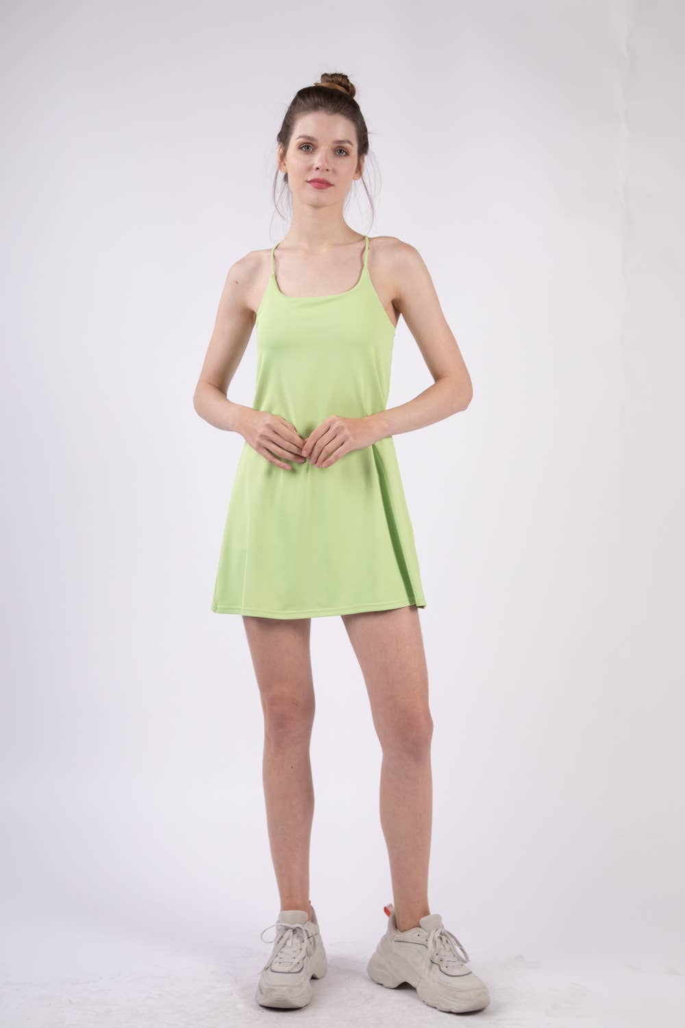 Sleeveless Active Tennis Mini Dress