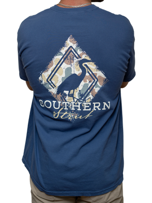 T- Shirt Southern Strut Camo Diamond