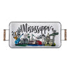 State of Mississippi Landmark Enamel Tray